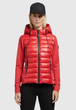 Khujo Ghita Shiny - Chaqueta De Entretiempo - Rot