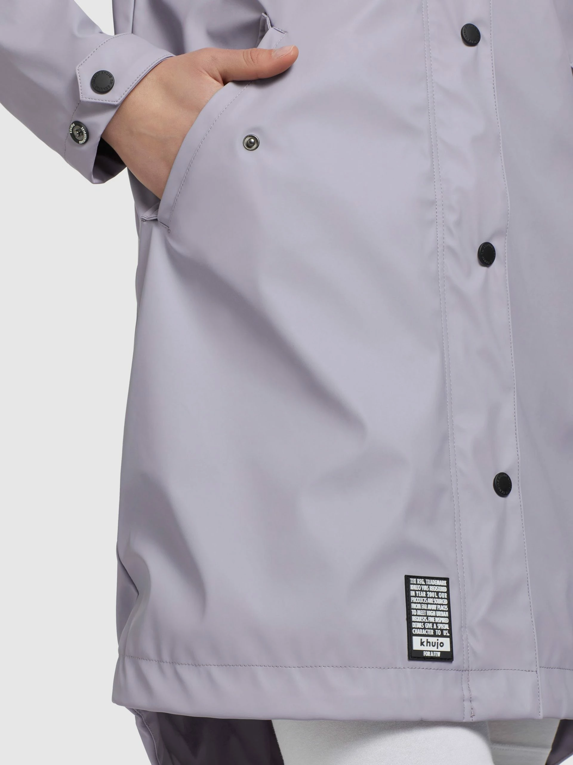 Khujo Odelie - Impermeable - Flieder 7 Khujo Odelie - Impermeable - Flieder - Imagen 7