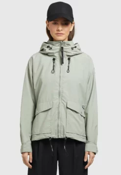 Khujo Blair - Chaqueta De Entretiempo - Blassgrün