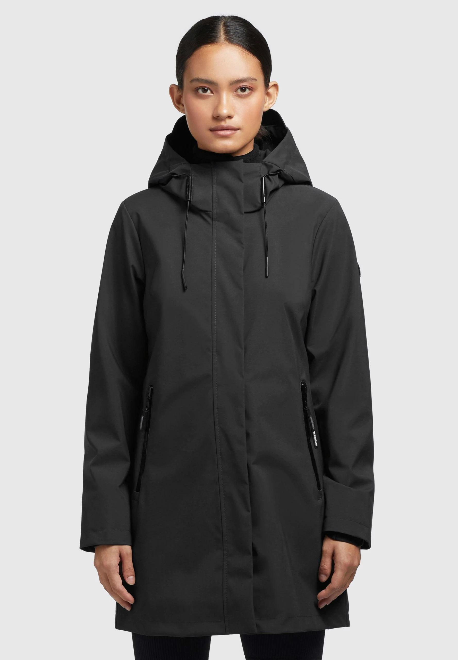 Khujo Izaf - Impermeable - Schwarz 1 Khujo Izaf - Impermeable - Schwarz