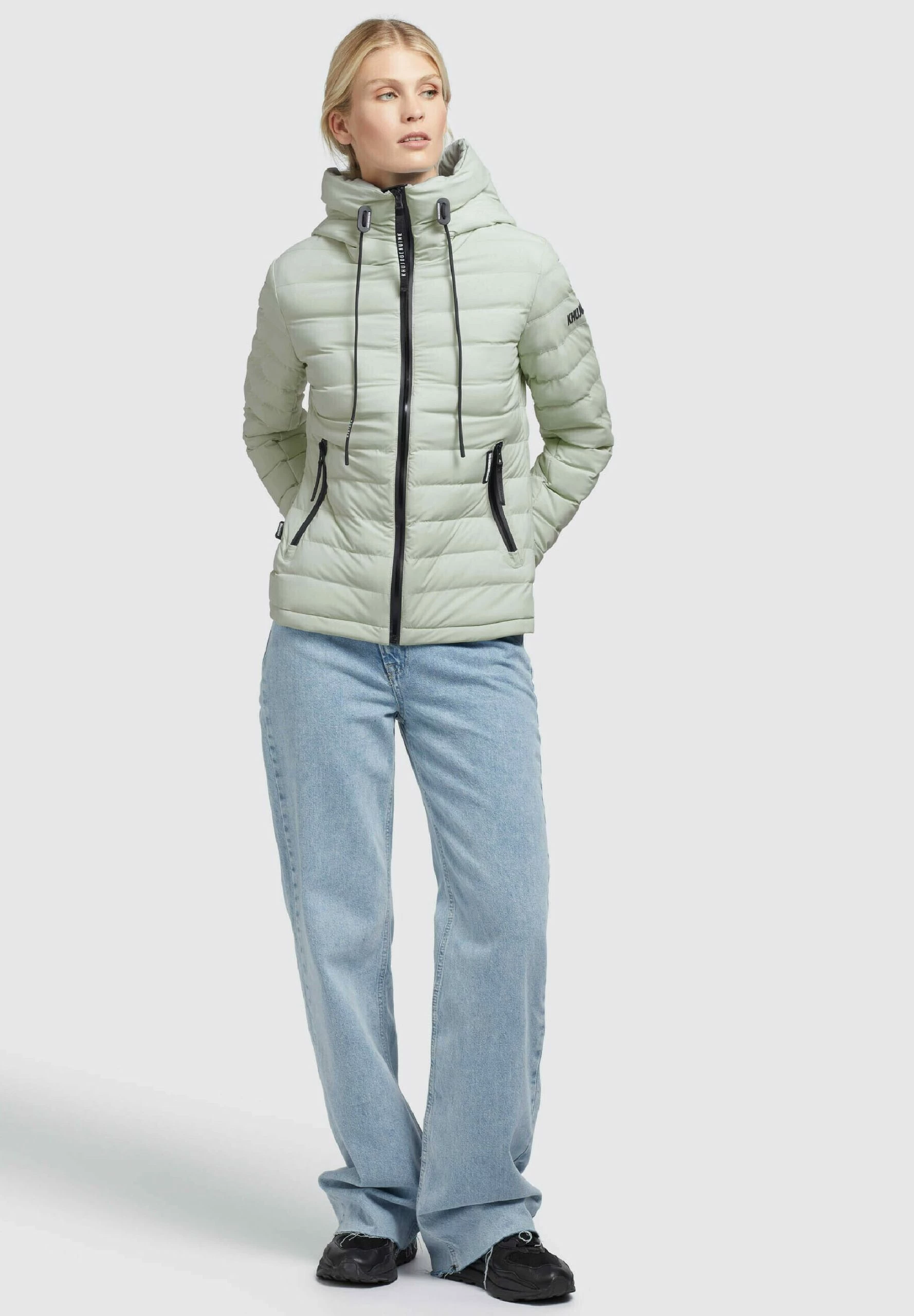 Khujo Lovina Matt - Chaqueta De Entretiempo - Blassgrün 2 Khujo Lovina Matt - Chaqueta De Entretiempo - Blassgrün - Imagen 2