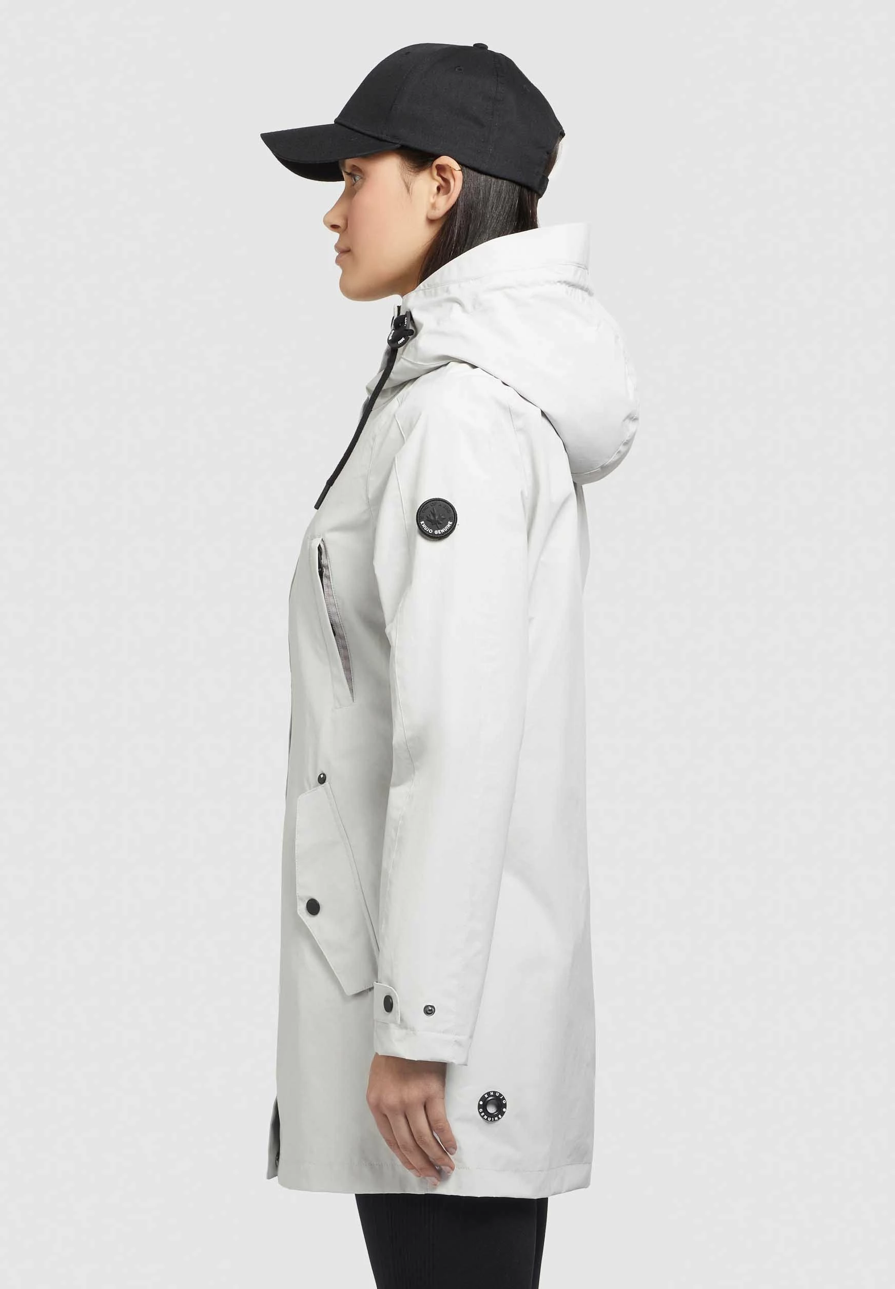 Khujo Jelle - Parka - Hellgrau 4 Khujo Jelle - Parka - Hellgrau - Imagen 4