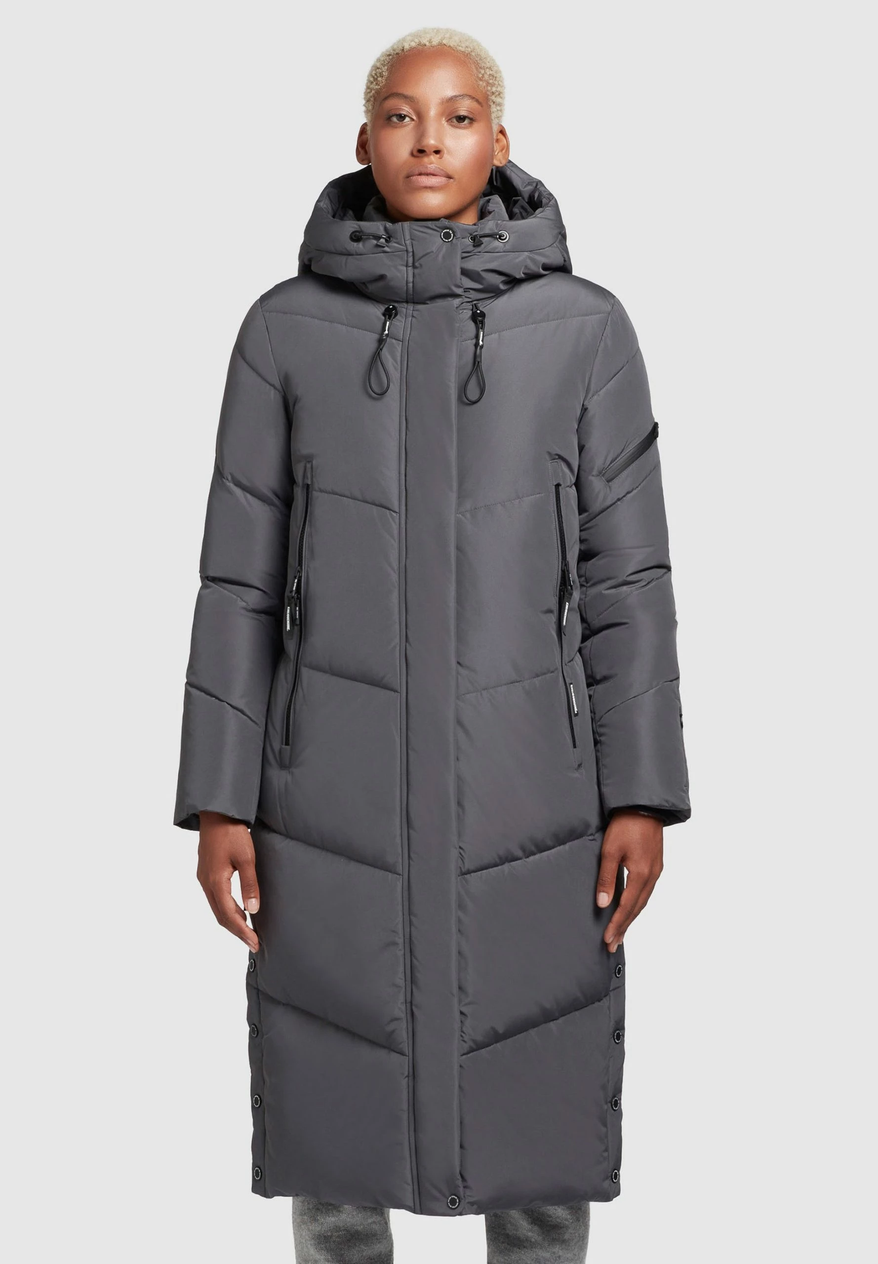 Khujo Sonje3 - Abrigo De Invierno - Anthrazit 1 Khujo Sonje3 - Abrigo De Invierno - Anthrazit