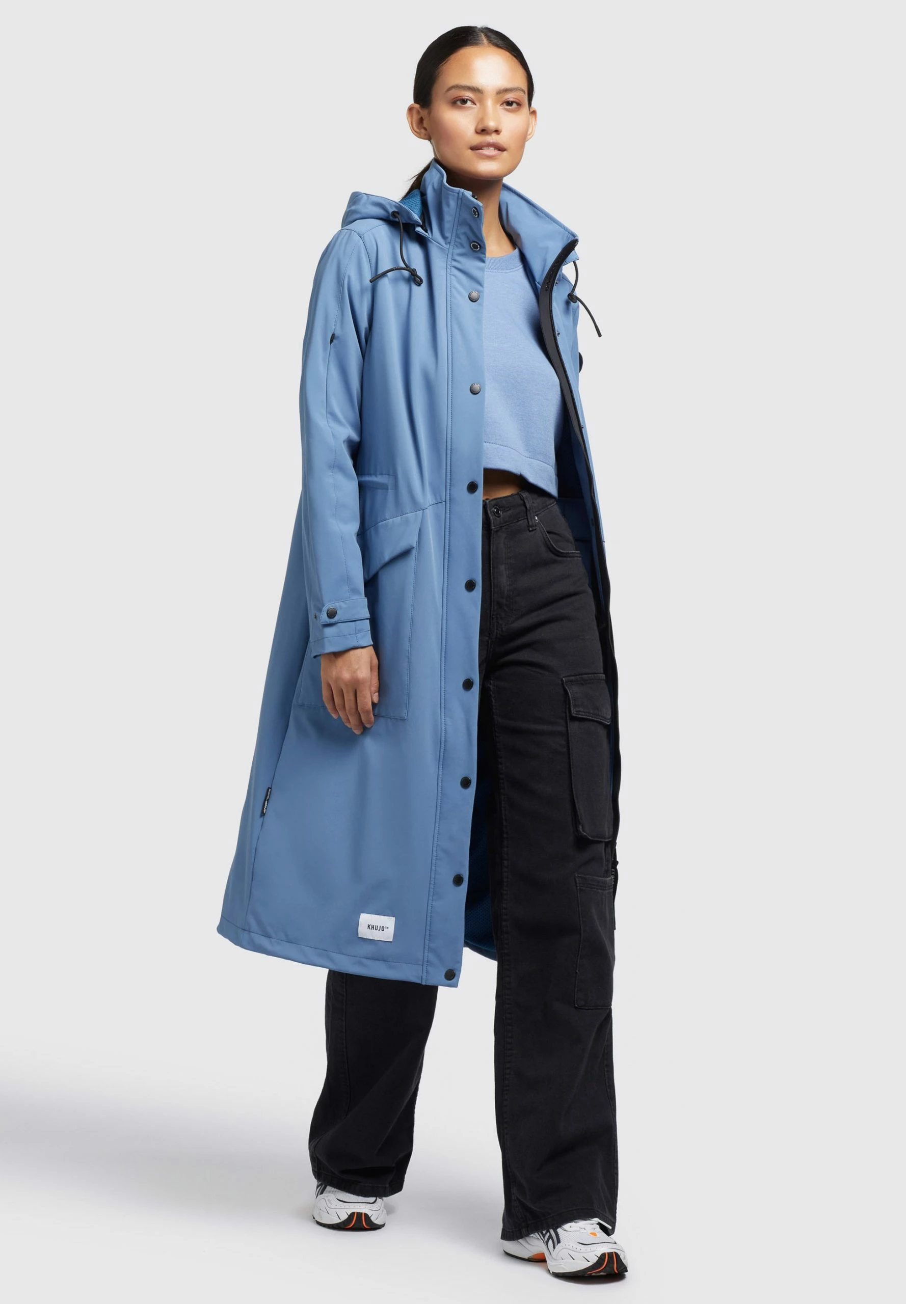 Khujo Smilla - Parka - Blau 4 Khujo Smilla - Parka - Blau - Imagen 4