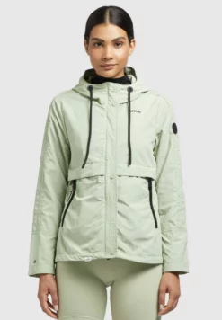 Khujo Zahira - Chaqueta Fina - Blassgrün