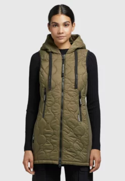 Khujo Malin - Chaleco - Olivgrün