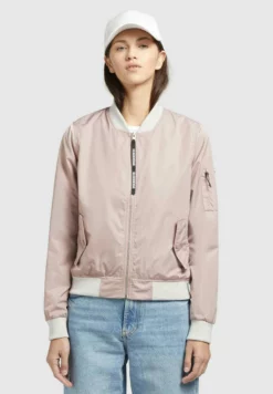 Khujo Stence - Chaquetas Bomber - Blassrosa