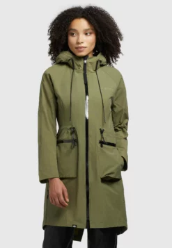 Khujo Levane - Impermeable - Olivgrün