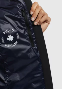 Khujo Maude Shiny - Chaquetas Bomber - Dunkelblau -Khujo Ventas 42a5845bb044469ab23de6b24ee5376a