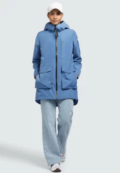 Khujo Mantel Ging - Abrigo Corto - Blau -Khujo Ventas 483dd129035240c4a2df4f494b6fa5ce