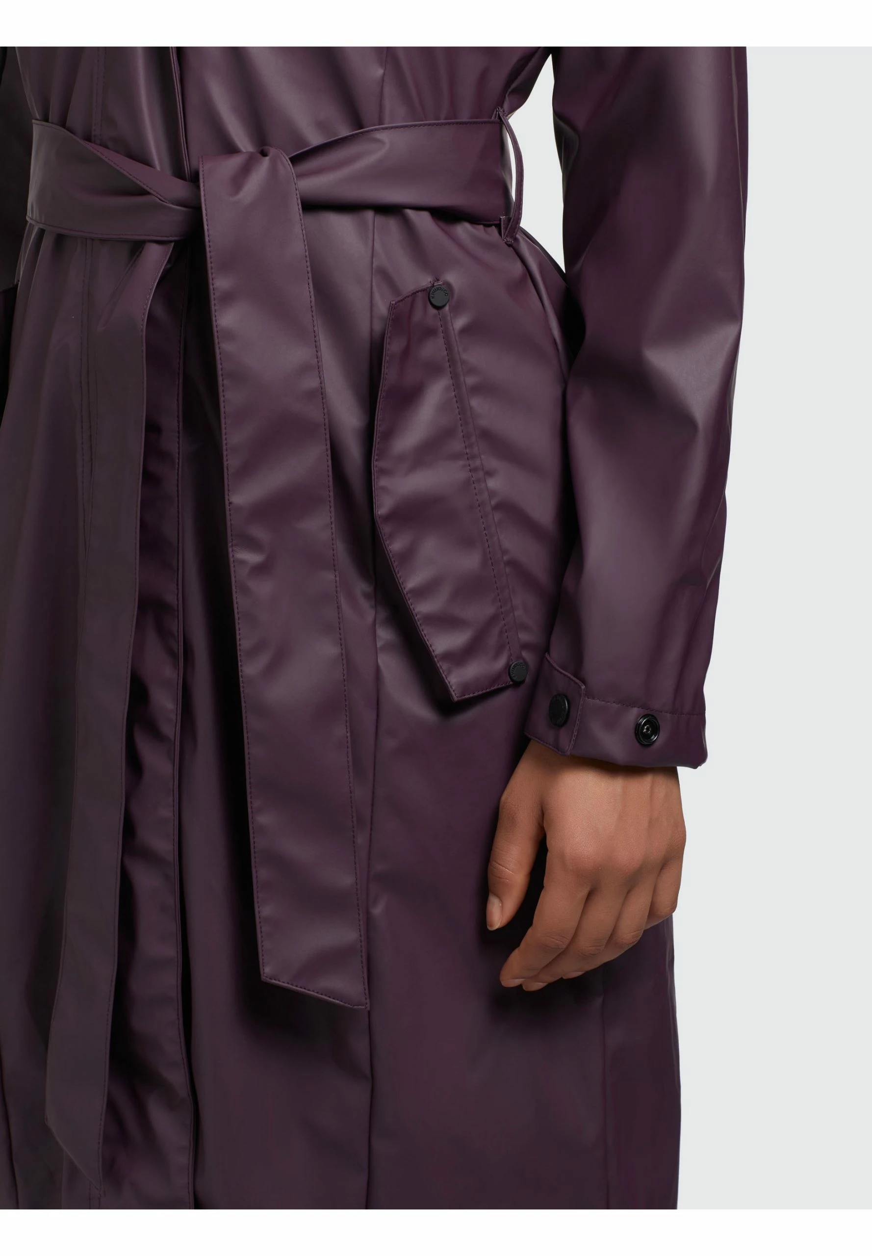 Khujo Mantel Glenna2 - Gabardina - Lila 6 Khujo Mantel Glenna2 - Gabardina - Lila - Imagen 6