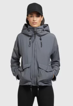 Khujo Blair - Chaqueta De Entretiempo - Graublau