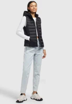 Khujo Fabia Matt - Chaleco - Schwarz -Khujo Ventas 7aeaad12836a42d7b887c2763409b16d