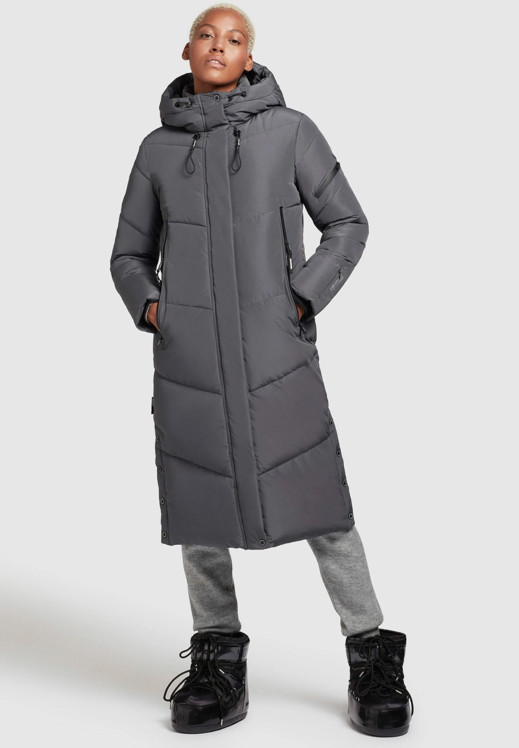 Khujo Sonje3 - Abrigo De Invierno - Anthrazit 2 Khujo Sonje3 - Abrigo De Invierno - Anthrazit - Imagen 2