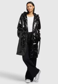 Khujo Alecia - Gabardina - Schwarz -Khujo Ventas 8e6a736ac00b45b890b69e5c33a64f09 scaled