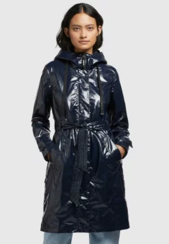 Khujo Alecia - Gabardina - Dunkelblau