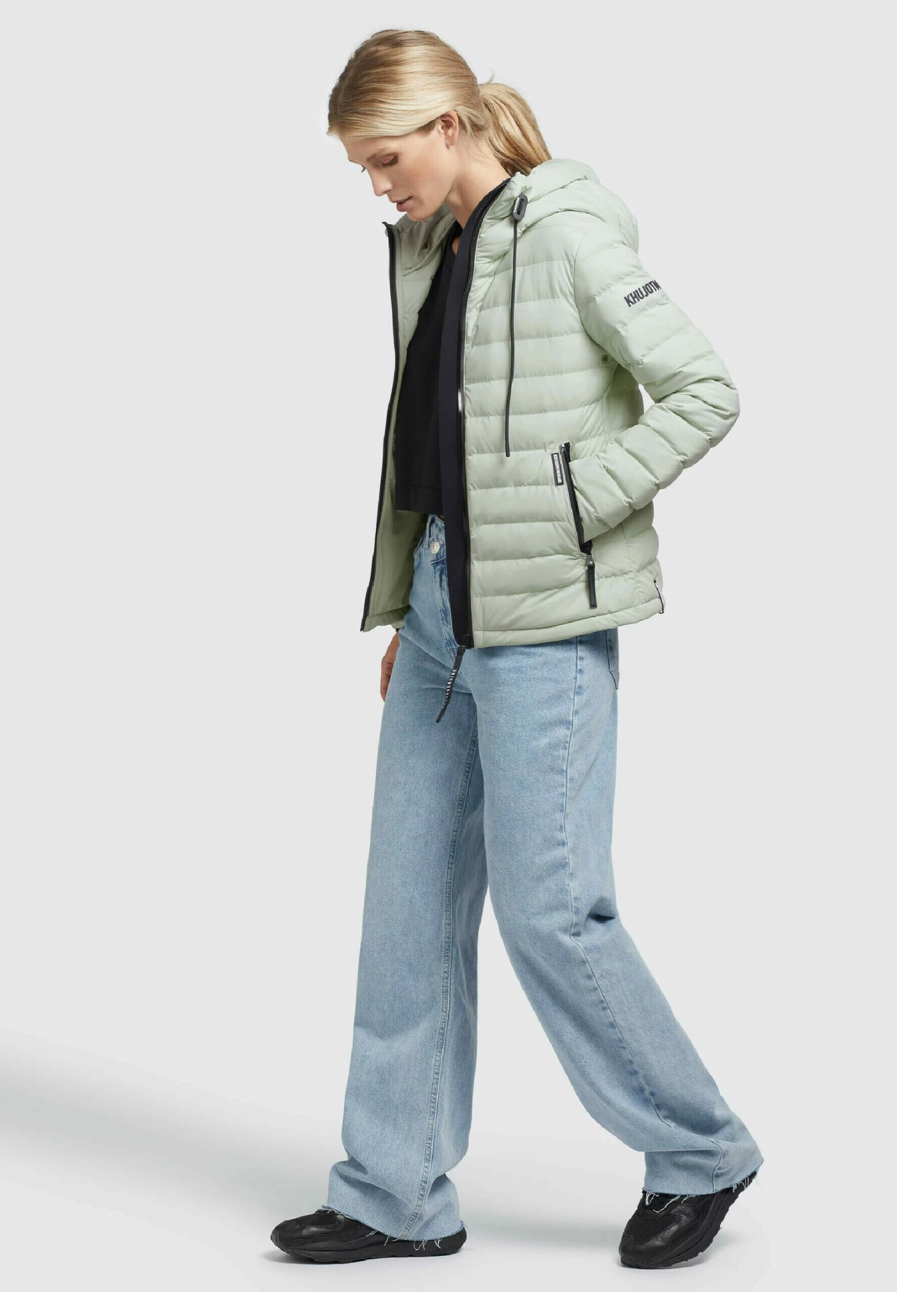 Khujo Lovina Matt - Chaqueta De Entretiempo - Blassgrün 4 Khujo Lovina Matt - Chaqueta De Entretiempo - Blassgrün - Imagen 4