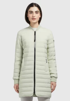 Khujo Greta Matt - Chaqueta De Entretiempo - Blassgrün