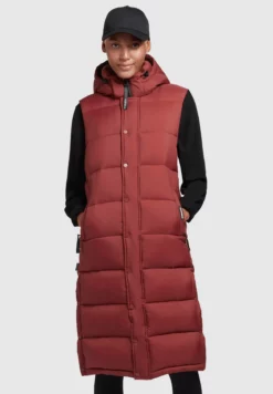 Khujo Magneta Matt - Chaleco - Rostrot