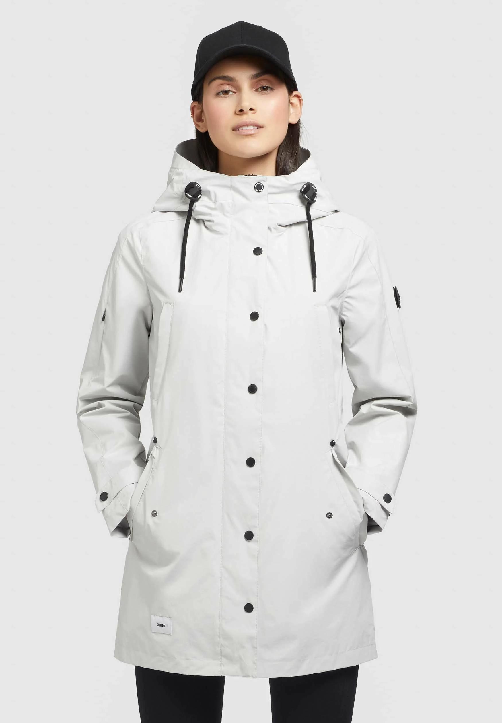 Khujo Jelle - Parka - Hellgrau 1 Khujo Jelle - Parka - Hellgrau