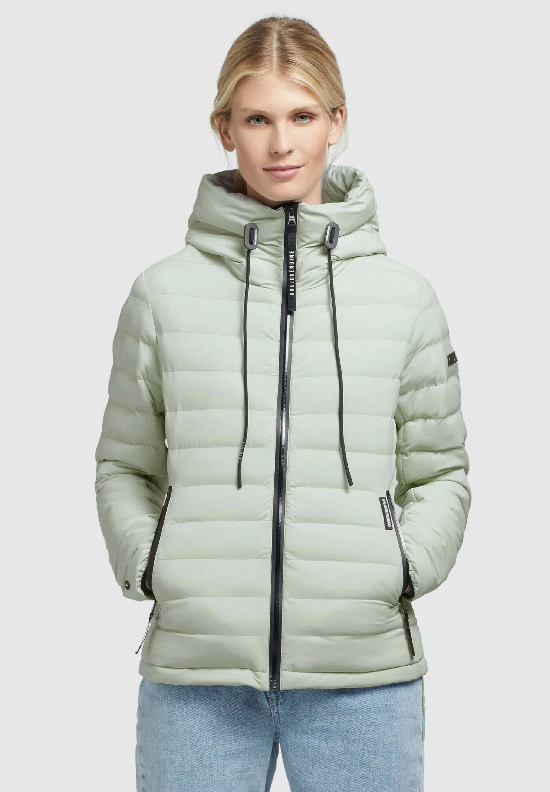 Khujo Lovina Matt - Chaqueta De Entretiempo - Blassgrün 1 Khujo Lovina Matt - Chaqueta De Entretiempo - Blassgrün