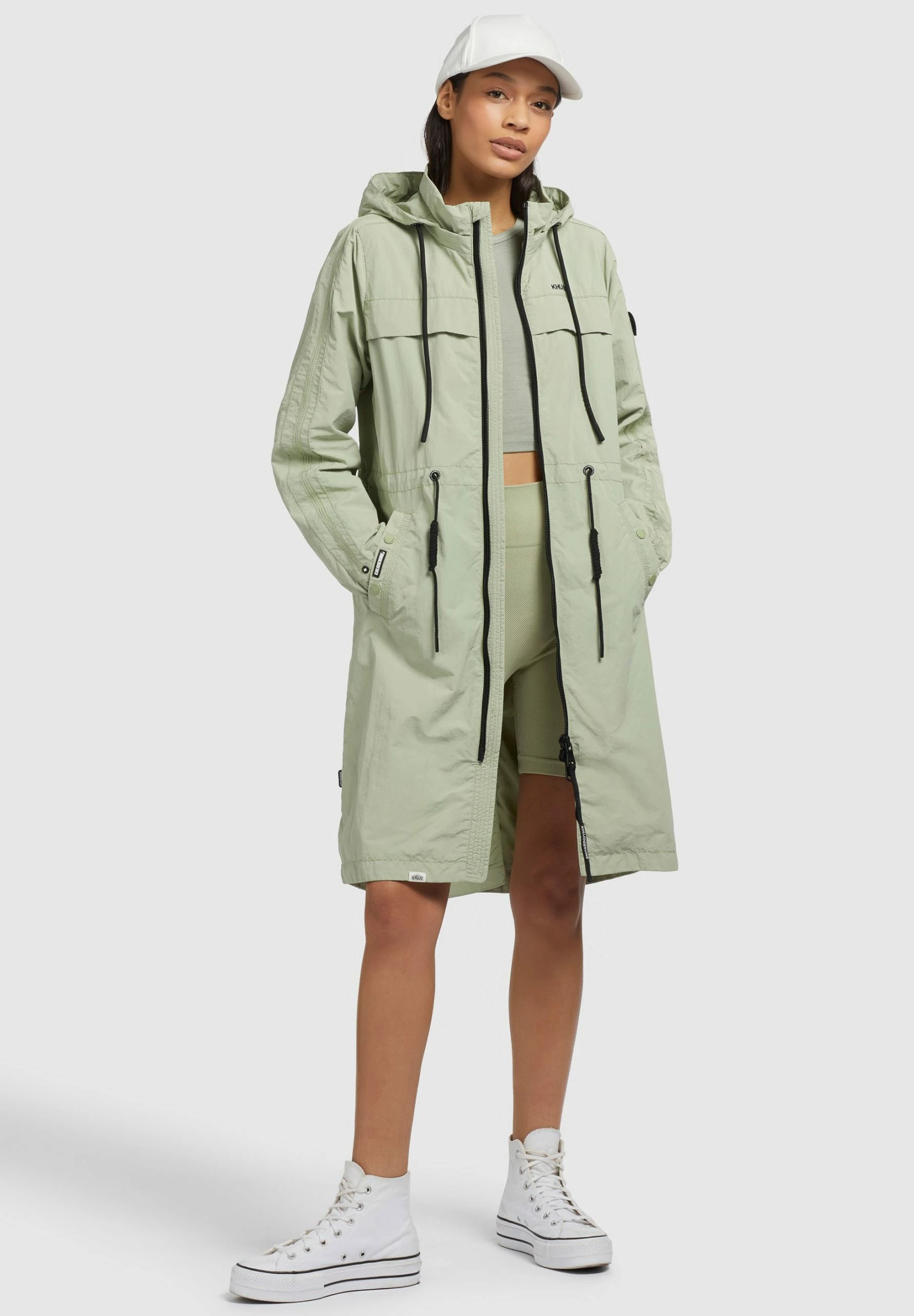 Khujo Mantel Voya3 - Parka - Blassgrün 4 Khujo Mantel Voya3 - Parka - Blassgrün - Imagen 4