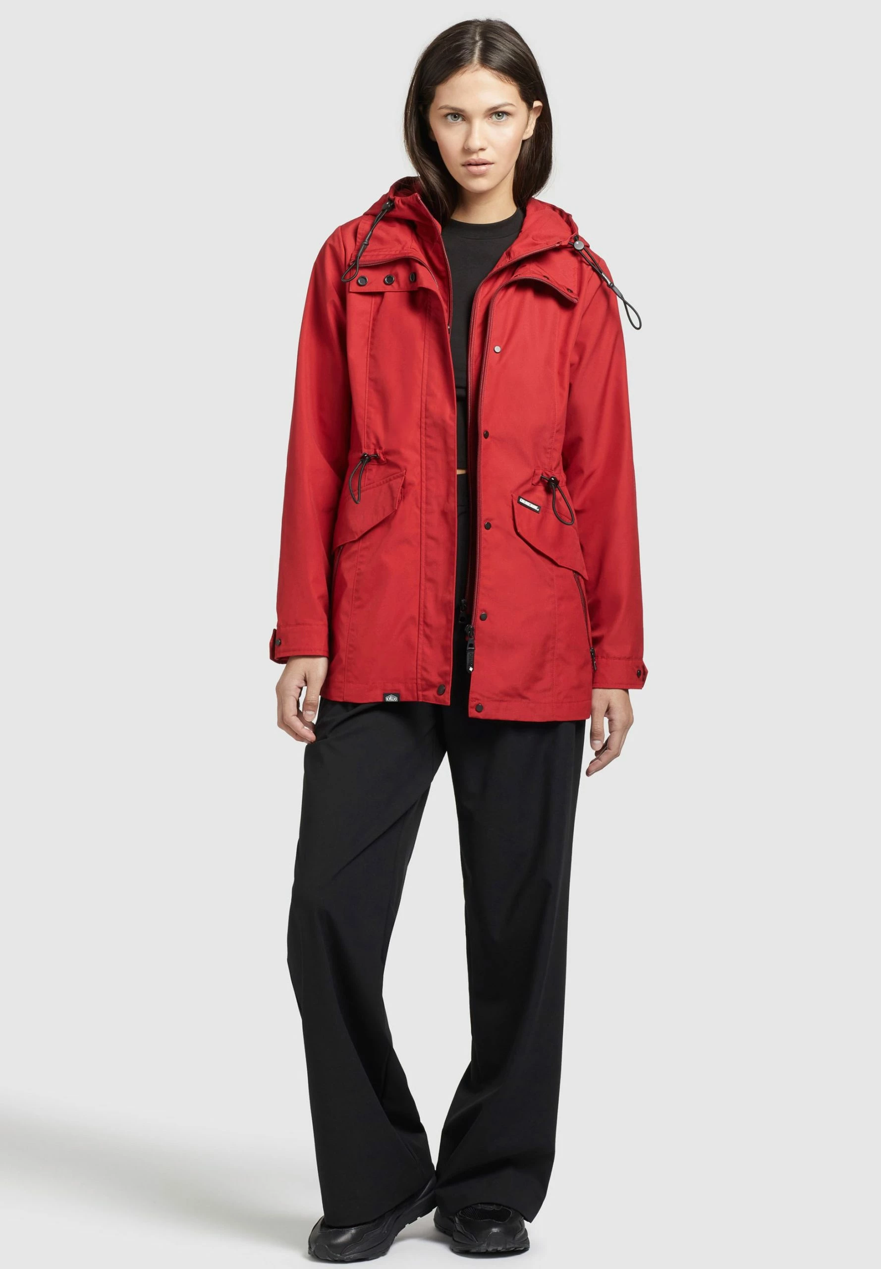 Khujo Felina - Impermeable - Rot 2 Khujo Felina - Impermeable - Rot - Imagen 2