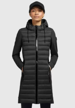 Khujo Ruth Matt - Abrigo De Invierno - Schwarz