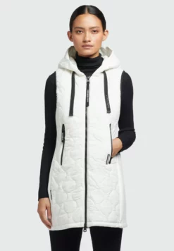 Khujo Malin - Chaleco - Naturweiß