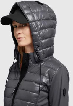 Khujo Ghita Shiny - Chaqueta De Entretiempo - Grau -Khujo Ventas ec84cb5812de44a79afcee83c22e8dfe scaled