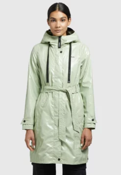 Khujo Alecia - Gabardina - Blassgrün